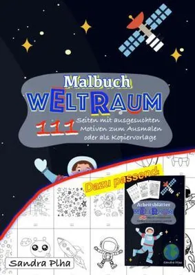 Produktbild von KitaFix Malbuch Weltraum