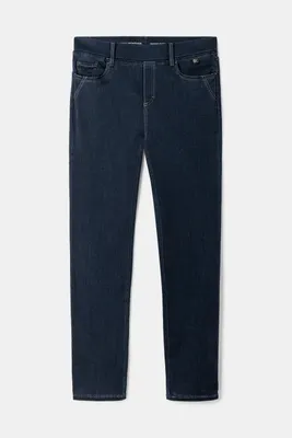 Produktbild von ANNA MONTANA – Damen – Jeans ANGELIKA JUMP IN SLIM FLEXI BLUE BLACK – Art. 1021