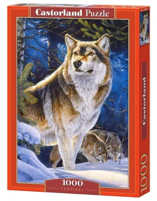 Image de Puzzle 1000 pièces Loup 104062