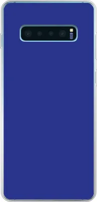 Produktbild von MuchoWow® Handyhülle Schutzhülle Hülle für Telefoonhoesje Samsung Galaxy S10 Lite Blau - Einfarbig - Dunkelblau Silikon Softcase Handy Hülle - Schutz