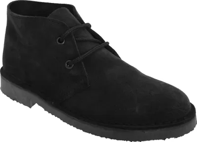 Obrázek produktu pro Roamers uni pouštní boty / šněrovací boty / nízké boty, semiš DF112 (42 EU) (černá)