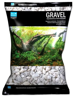Produktbild von Kies Aqua Excellent weiß 8-16 mm 3kg