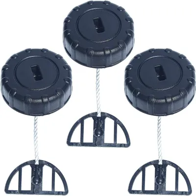 Produktbild von 3er Set Benzintankstopfen Öl Kraftstoff Ersatz 11303500 500 Kettensäge Für Stihl MS170C MS180C MS170 MS180 017 018