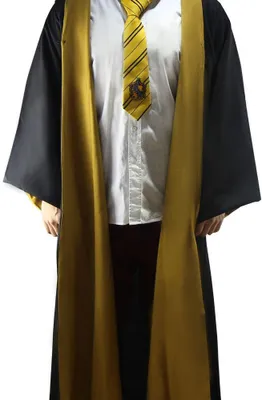 Image de Peleryna czarodzieja Hufflepuff Harry Potter XL z kieszenią na różdżkę