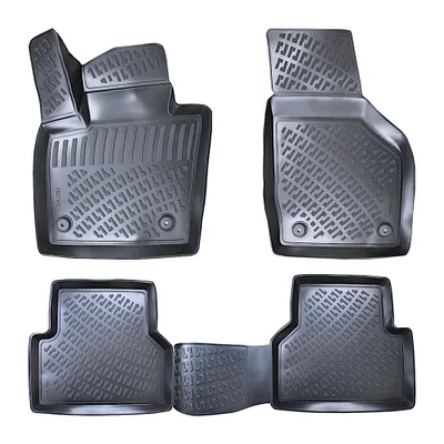 Produktbild von Rizline 3D Q3 8U 2011-2018 Auto Gummimatten 3D Autofußmatten