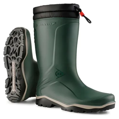 Produktbild von Dunlop Blizzard Schneestiefel, Gefütterte Winterstiefel, Grün, Größe 39