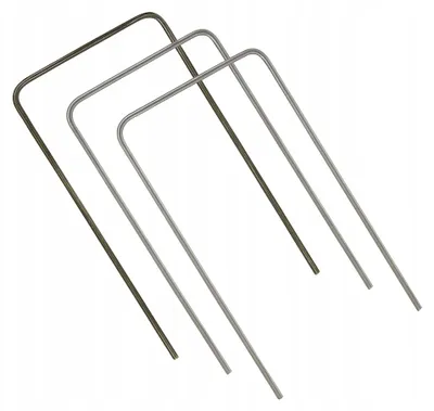 Zdjęcie produktu dla Szpilki metalowe kotwy do agrotkaniny agrowłókniny 100 szt 15cm