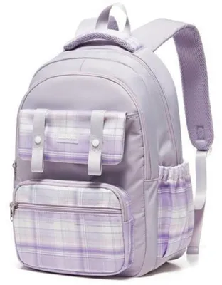 Produktbild von Schulrucksack für Mädchen & Jungen, 1.-5. Klasse, Lila, Wasserdicht