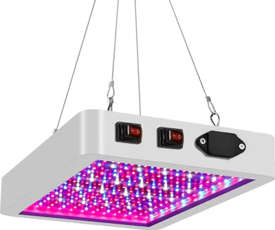 Obrázok produktu pre LED rastlinné osvetlenie s plným spektrom, 312 LED diód, rastlinné lampy, LED panelové rastlinné osvetlenie pre hydroponické skleníky, izbové rastliny, kvety a ďalšie príslušenstvo pre pestovanie rastlín
