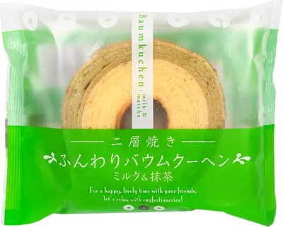 Produktbild von Taiyo Baumkuchen Matcha 75g
