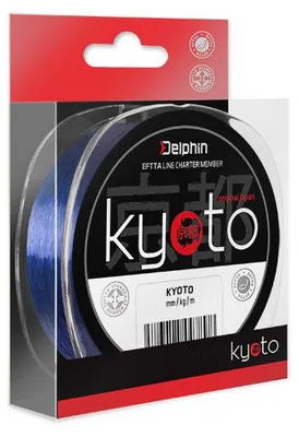 Produktbild von DELPHIN KYOTO, 300m, 0,29mm, 6.8kg / 15lbs, blau, Monofile Angelschnur, 101000165
