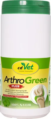 Produktbild von cdVet ArthroGreen plus, Katze / Hund, Puder, Gesundheit der Muskeln, Universal, 700 g, 25,2%