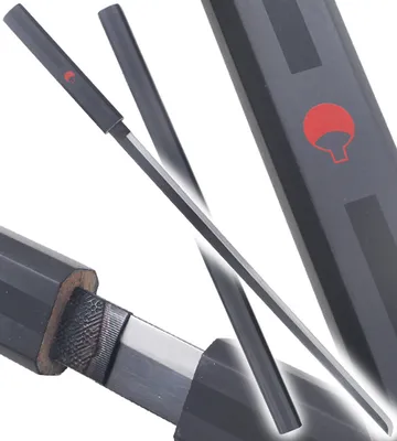 Produktbild von Katana Sasuke Schwert Black Edition Kusanagi Säbel Stahl