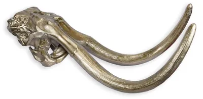 Produktbild von Schädel Mammut aus Aluminium Replikat Retro Design Dekoration