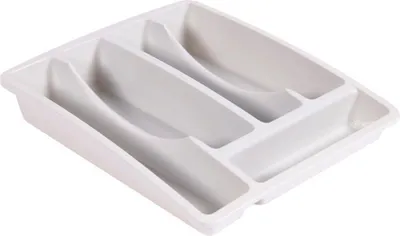 Produktbild von 10 Bestecksammler L 36,2 x B 29,3 x H 5,2 cm Weiß