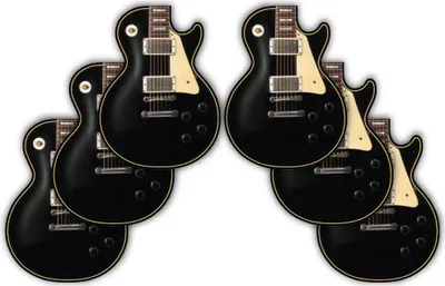 Produktbild von Untersetzer - 6er Set - Guitar LP