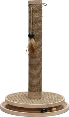 Produktbild von Designed by Lotte Kratzsäule Zavi aus Holz braun