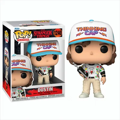 Produktbild von Stranger Things - Dustin 1240 - Funko Pop! - Vinyl Figur