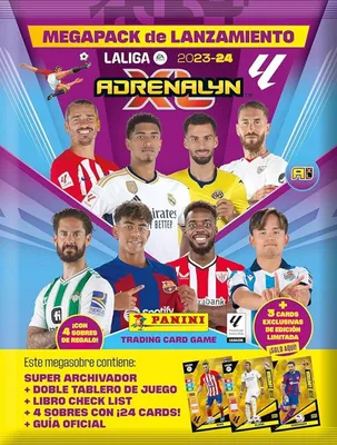 Produktbild von Adrenalyn 2023/2024 – PANINI Football Collectible Cards Megapack