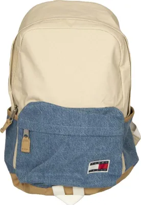 Immagine prodotto di Zaino TOMMY HILFIGER JEANS scuola lavoro tempo libero cotone articolo AM0AM09562 tjm college dome cm. 38 x 45 x 14 (circa), UNICA - ONE SIZE, Cotone 90%,Poliestere 10%