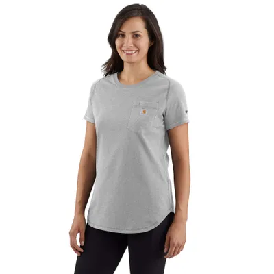 Produktbild von Carhartt Midweight Pocket T-Shirt 106650, Farbe:heather grey, Größe:L