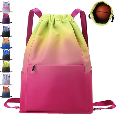 Produktbild von Turnbeutel Sportrucksack Kinderrucksack - Wasserdicht - Große Kapazität - Für Kinder und Fitnessstudio