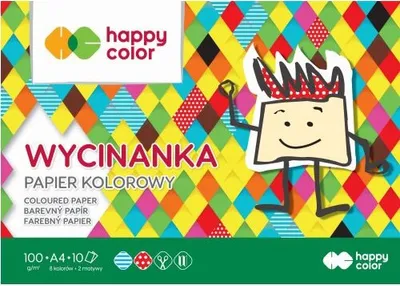 Image de Paquet de papier A4 Happy Color 10 pièces