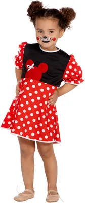 Produktbild von Minnie Mouse Muis Baby Mädchen Jurkje Rot 92