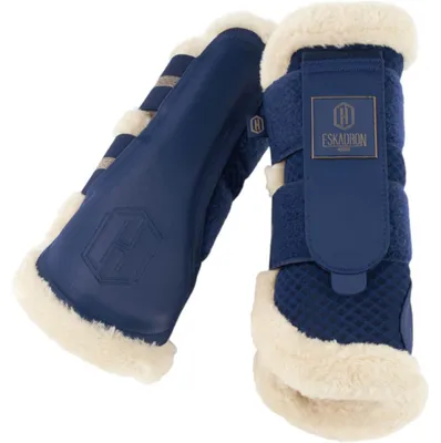 Produktbild von Eskadron Gamaschen MESH FAUXFUR true blue Heritage 24/25, Größe:XL