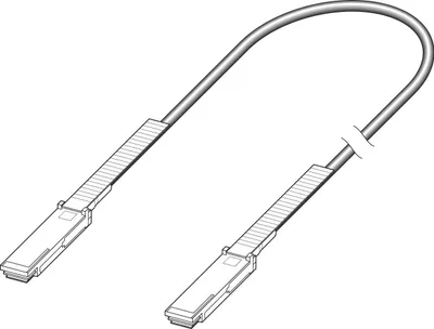 Zdjęcie produktu dla Extreme networks 100 Gb, QSFP28-QSFP28 3m, 3 m, QSFP28, QSFP28