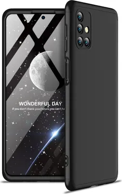 Immagine prodotto di Per Samsung Note 20/Note 20 Ultra/M31S custodia per telefono cellulare custodia di protezione completa a 360 gradi nera