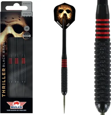 Image de Bull's Thriller Black Brass Steeldarts 22g