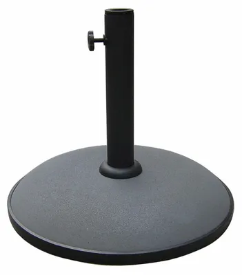 Produktbild von Marbueno Base Sonnenschirm Rund Beton 45x36 cm 20KG Grau Garten, Pool, Terrasse