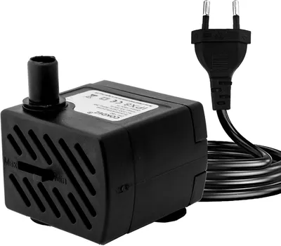 Productafbeelding van Dompelpomp voor aquarium - mini - 3 W - 180 liter per uur - stil - instelbaar debiet - ook voor fontein