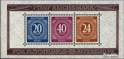 Produktbild von Briefmarken Alliierte Bes.-Gem.Ausg. 1946 Mi Block12A (kompl.Ausg.) Sonderstempel gestempelt Berlinausstellung