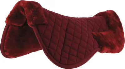 Produktbild von RIDING WORLD Rückenschoner, Sattelkissen, Sattelpad in verschiedenen Farben, Farbe:Rot, Größe:Ponygröße