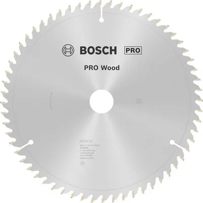 Produktbild von PRO Wood Kreissägeblatt, 254 x 2 x 30 mm, Z60