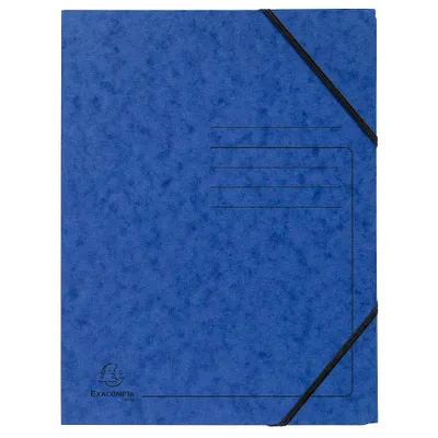 Produktbild von Exacompta Eckspanner DIN A4 blau, 5 St.