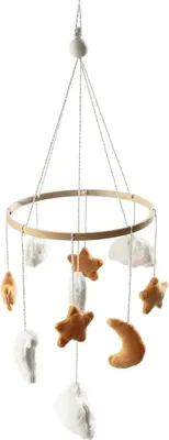 Produktbild von Sterntaler Baby Mobile Himmelskörper mattgelb