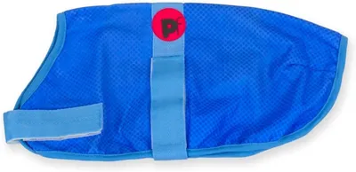 Image de Manteau pour chien - 50 cm - Doublé - Bleu