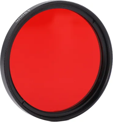 Obrázok produktu pre Plný červený filter objektívu,Červený filter objektívu pre Nikon,Optický sklenený červený filter,Vodotesný červený filter,Plný červený filter objektívu fotoaparátu,Plný červený filter