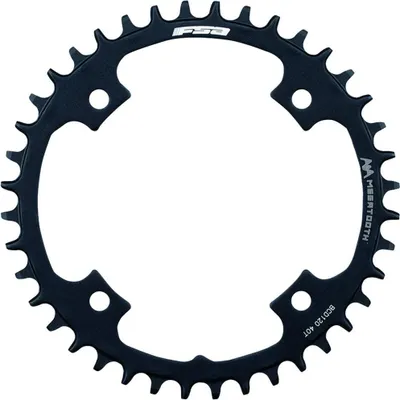 Produktbild von FSA Kettenblatt Road Omega Megatooth 4-Arm 1x 120 mm x 40 T Schwarz