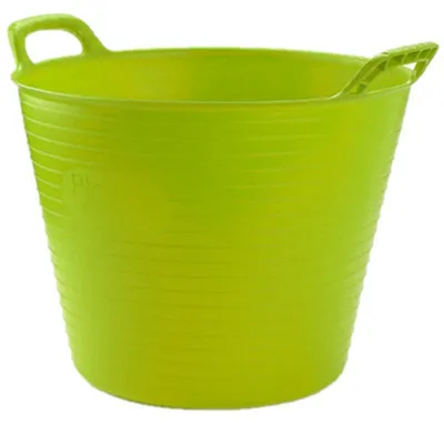 Produktbild von Plasticforte flexibler Eimer/Behalter - grun - Kunststoff - 25 l