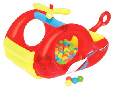 Produktbild von Hubschrauber-Laufstall + 50 Bälle Bestway 52183