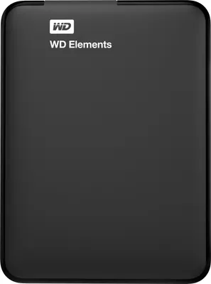 Produktbild von Elements Portable 2 TB, 2,5 Zoll HDD, USB 3.0, Schwarz (00184858)