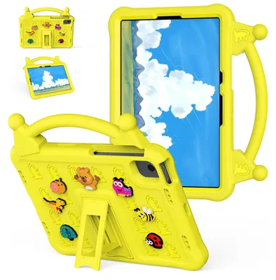 Obrázek produktu pro Dětské pouzdro pro Samsung Galaxy Tab S11 nárazuvzdorné EVA pouzdro s rukojetí a funkcí stojánku Žlutá