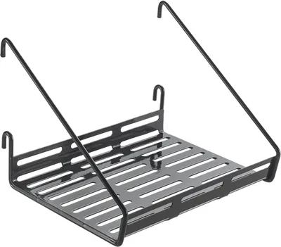 Produktbild von METALTEX 377012000 Mural Line Ablage 18 x 15 x 12 cm schwarz / Aufbewahrungssystem