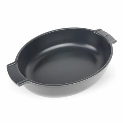 Obrázek produktu pro Oválný pekáč Peugeot Appolia, nádoba do trouby, keramika, břidlicově šedá, 31 cm, 60602