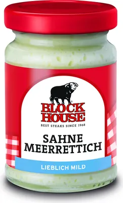 Produktbild von BLOCK HOUSE Sahne-Meerrettich, 80g