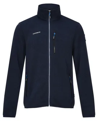 Immagine prodotto di Gilet in pile Nordberg Nero – Uomo – Blu navy melange - Taglia L